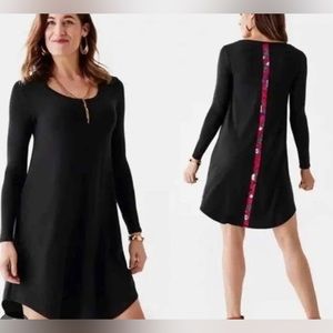 Women’s Matilda Jane Paint It Black Long Sleeve Dress Size Large
